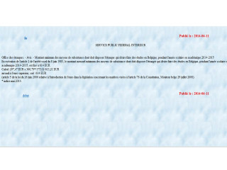 Print screen of Immigration Office notice on student livelihood
