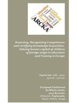 Cover page of conference flyer