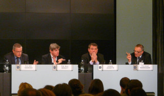Photo d'un des panels de la journée d'étude du 14 octobre