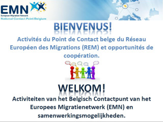 Welcome slide of the information session PPT