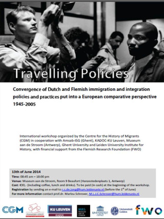 First page of outline of travelling policies event