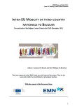 cover Belgian study Intra EU Mobility TCNs