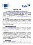 First page of EMN Inform Legal Migration Mobility 2011