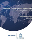 Cover page of the Europol-Interpol report on migrant smuggling 