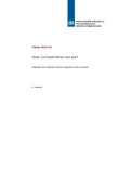 Cover report How (un)restrictive are we? (WODC)