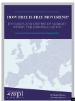Cover Page of MPI Europe Publication on Free Movement Drivers