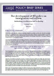 Cover page of MPI report on coordination and leadership