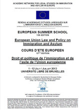 Poster of the 13th european summer school