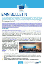 Cover of the 14th edition of the EMN Bulletin