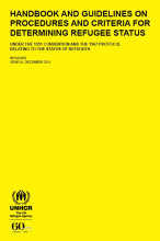 cover UNHCR handbook