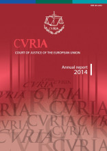 Cover CJEU Annual Report 2014
