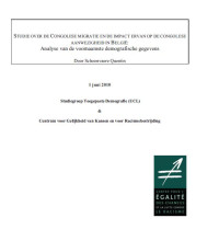 Page de couverture de l'étude