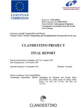Page de couverture du rapport