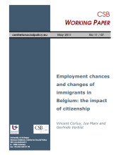 Cover CSB Working Paper No. 11/07