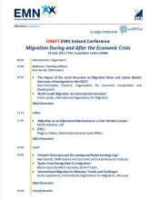 Draft agenda of Conference