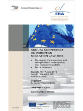 Cover of folder of ERA Conference on 16-17 June 2016
