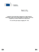 Cover page of the EU action plan against migrant smuggling 2015-2020