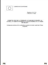 Page de couverture de la Communication de la Commissionn européenne