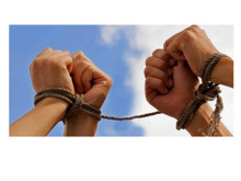 Hands tied