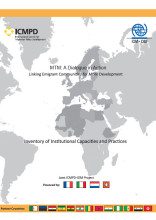 Page de couverture de la publication du CIDPM et OIM