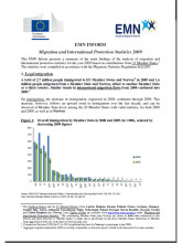 Page de couverture de la fiche d'information Statistiques 2009