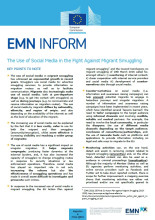 Cover EMN Inform on migrant smuggling