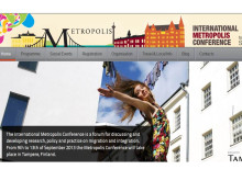 Page d'accueil de Metropolis 2013