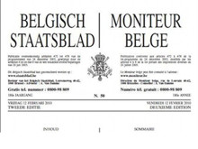 Logo Moniteur belge
