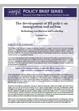 Cover page of MPI report on coordination and leadership