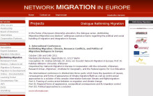 Couverture Network Migration in Europe
