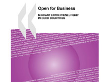 Page de couverture de la publication de l'OECD sur l'entreprenariat migrant 