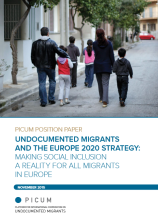 Front page - Undocumented migrants and the Europe 2020 Strategy