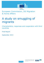 Cover image EMN study on smuggling of migrants