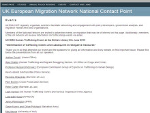 Page web du PCN du Royaume Uni dédié à la Conférence