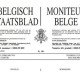 Page du Moniteur belge